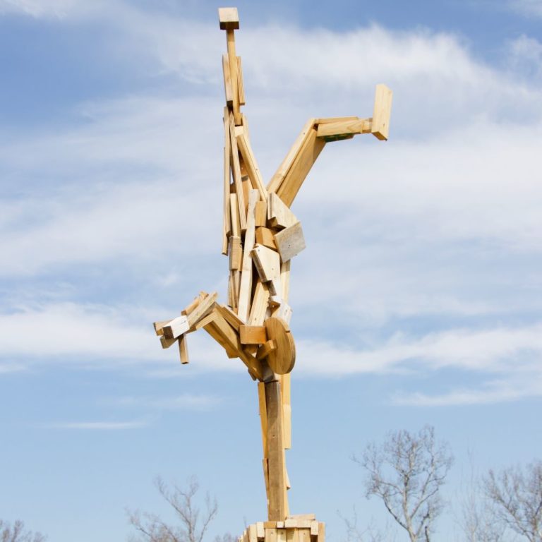 Einarmiger Freudenstand