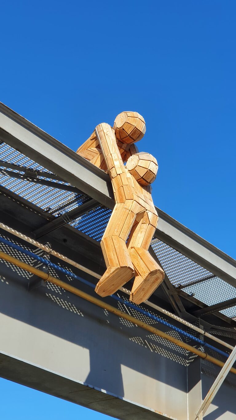 Kunst von Mathes am Hafenfest Korneuburg und in Wiener Galerie