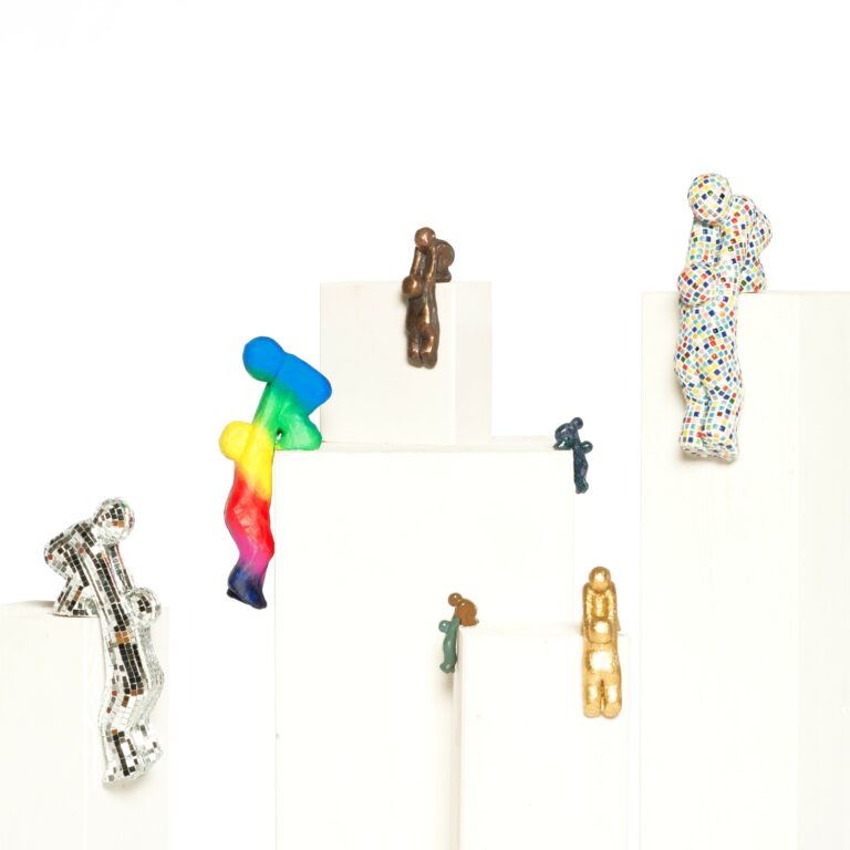 Kunst-Symbol Helferleins trifft Vielfalt & Lebensfreude